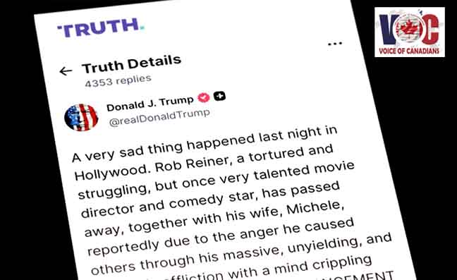 Trump’s post on Rob Reiner sparks outrage