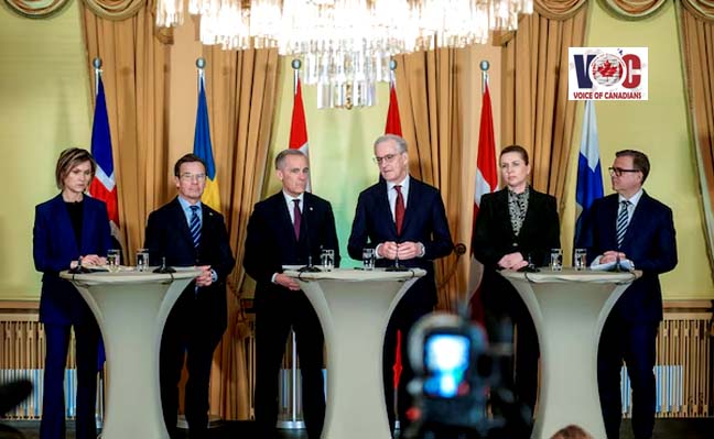 Joint statement by the Prime Ministers of the Nordic countries and Canada