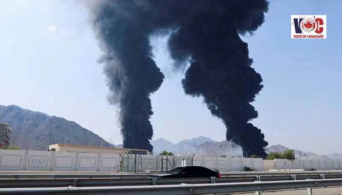 Missile strike in Sharjah injures two Pakistanis, confirms UAE authorities