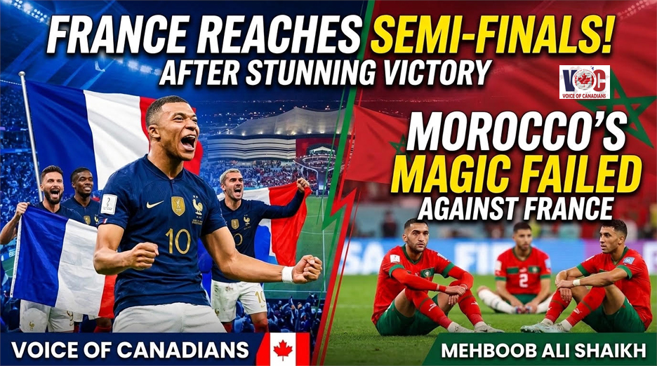  FIFA World Cup 2026: France’s Ruthless Attack Shatters Morocco’s Dream! Defending Champions Storm into the Semifinals Under Mbappé’s Leadership
