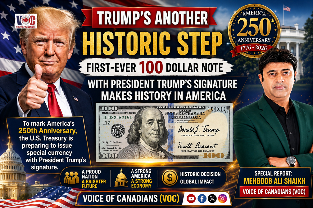 Trump Takes Another Historic Step: Signed $100 Bill Marks a New Chapter in American History