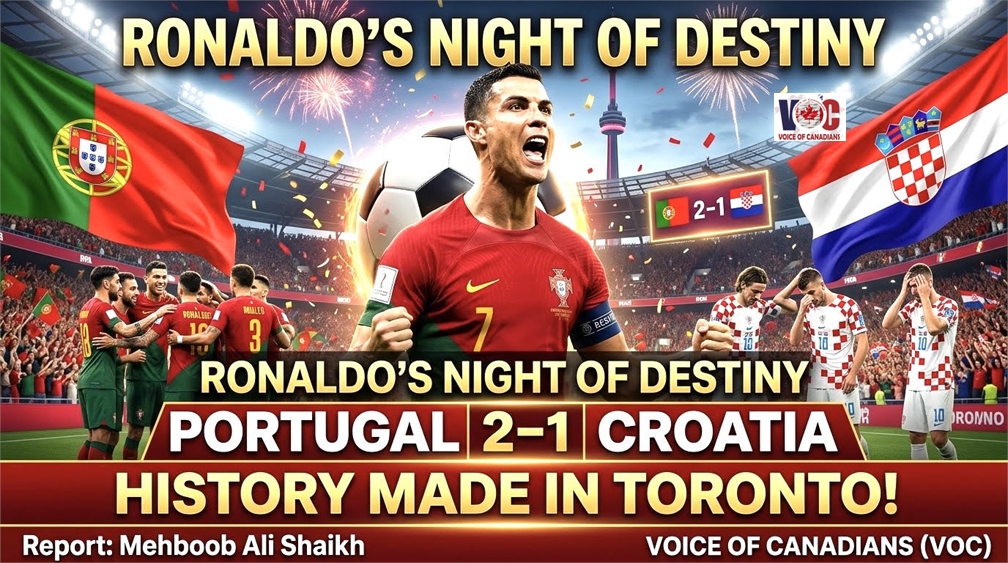 Ronaldo’s Defining Night: History Made in Toronto!