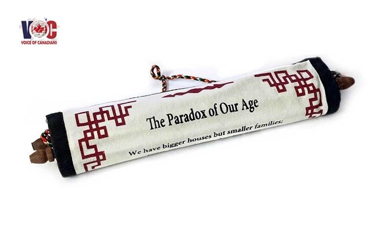The paradox of our age