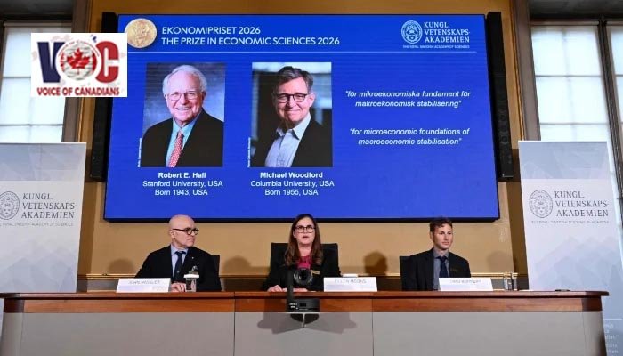 Americans Hall and Woodford win 2026 Nobel economics prize